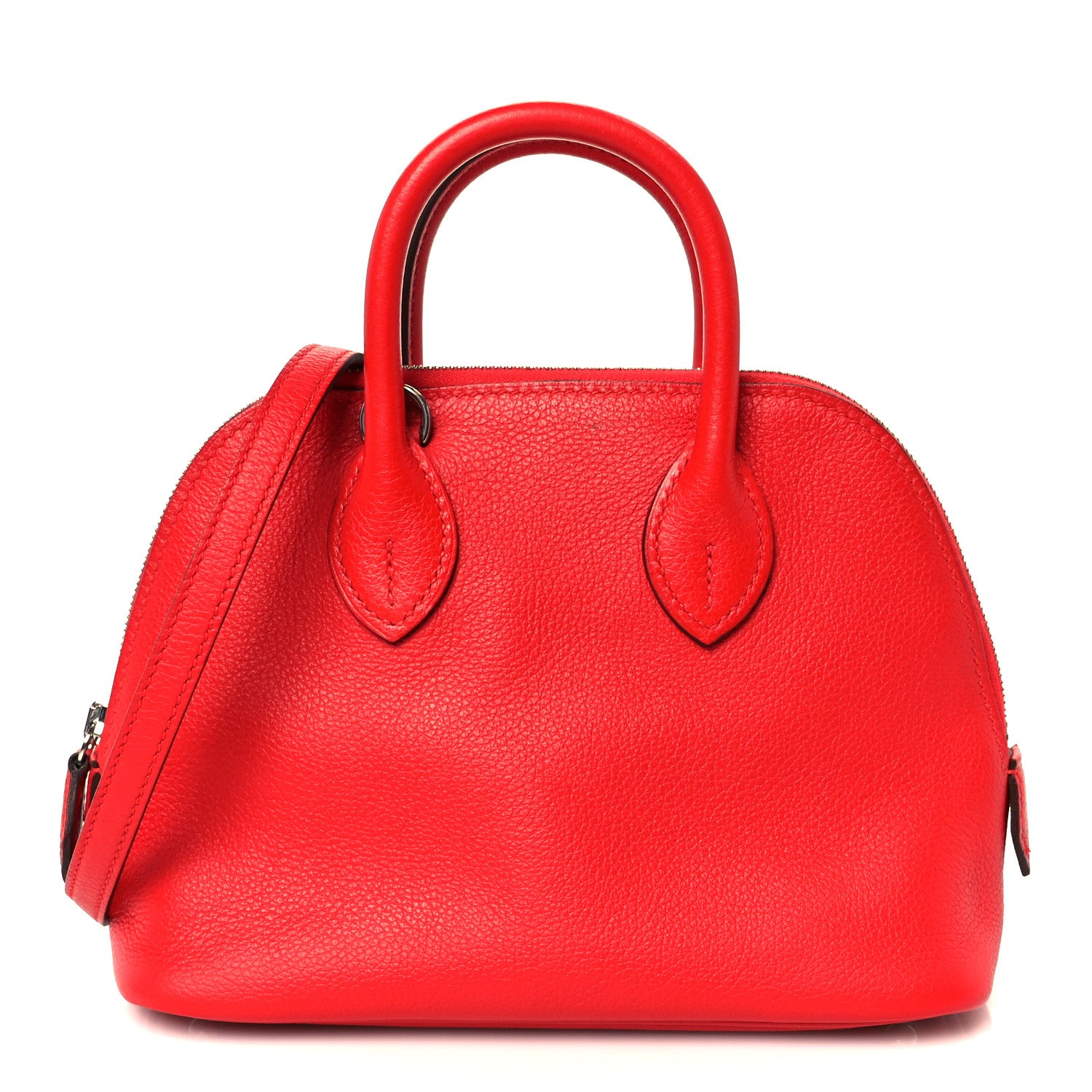 Hermes Chevre Mysore Mini 1923 Bolide Rouge De Coeur 1 of 10