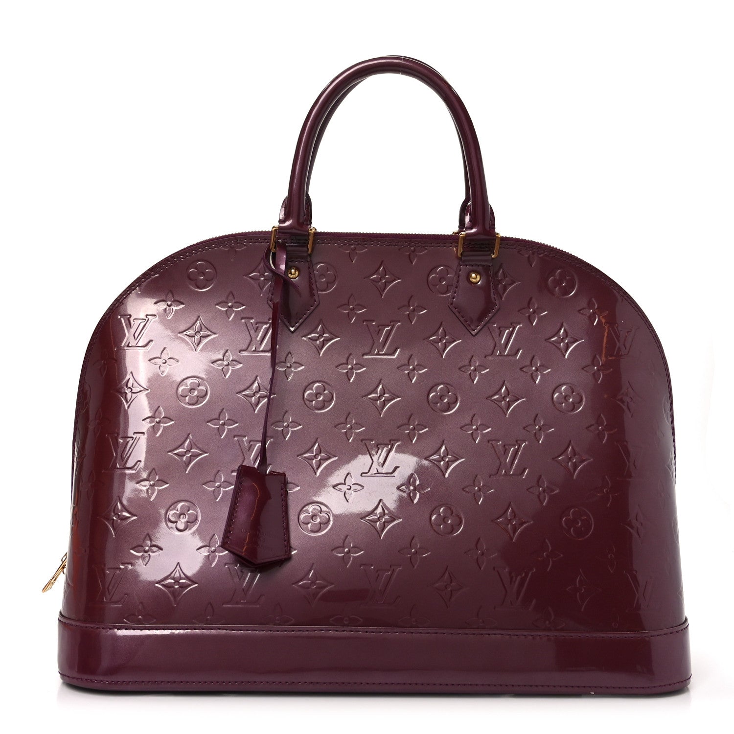 Louis Vuitton Vernis Alma GM Violet 1 of 10