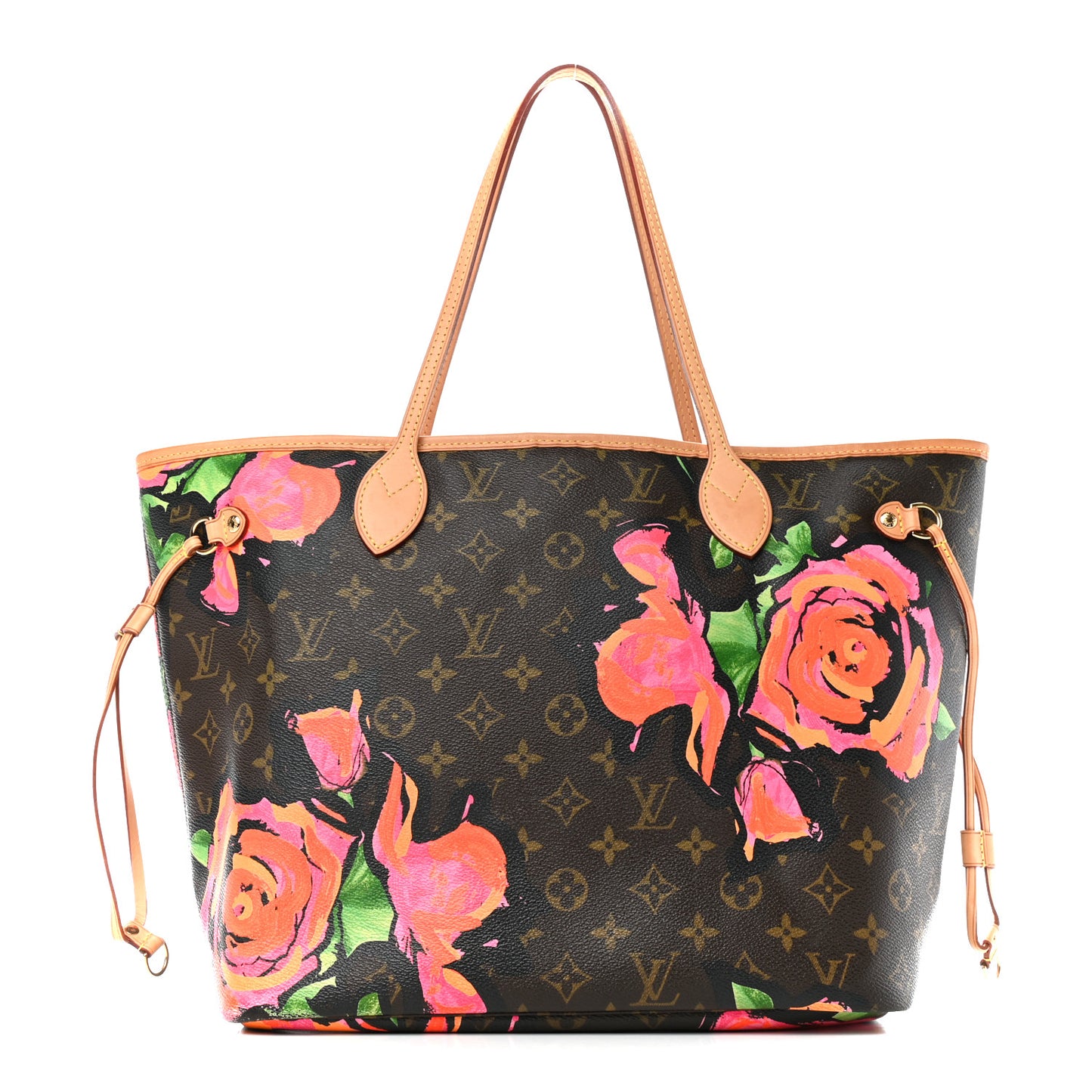 Monogram Roses Neverfull MM