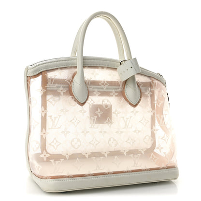 Louis Vuitton Monogram Transparence Lockit White 3 of 14