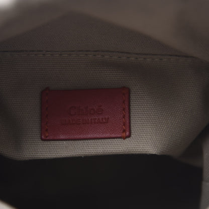 Chloe Smooth Calfskin Mini Roy Bucket Bag Earthy Red 5 of 12