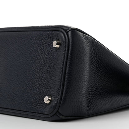 Christian Dior Bullcalf Medium Diorissimo Tote Navy 10 of 13