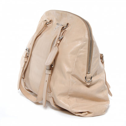 Prada Leather New Look Tote Beige 3 of 9