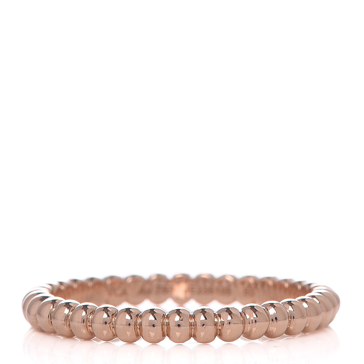 18K Rose Gold Small Perlee Ring 50 5.25