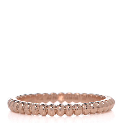 Van Cleef & Arpels 18K Rose Gold Small Perlee Ring 50 5.25 1 of 4
