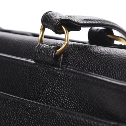 Chanel Caviar CC Tote Black 17 of 20