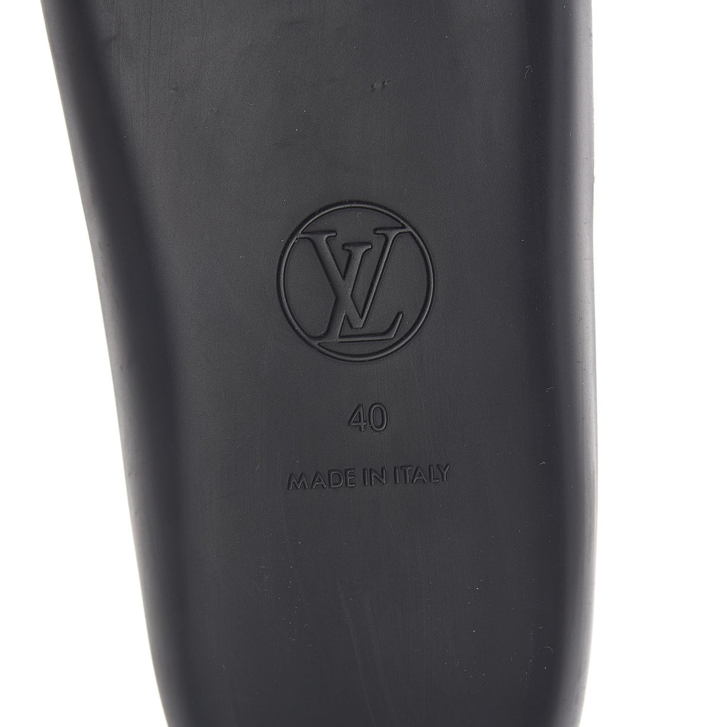 Calfskin Logo Sunbath Slide Sandals 40 Black