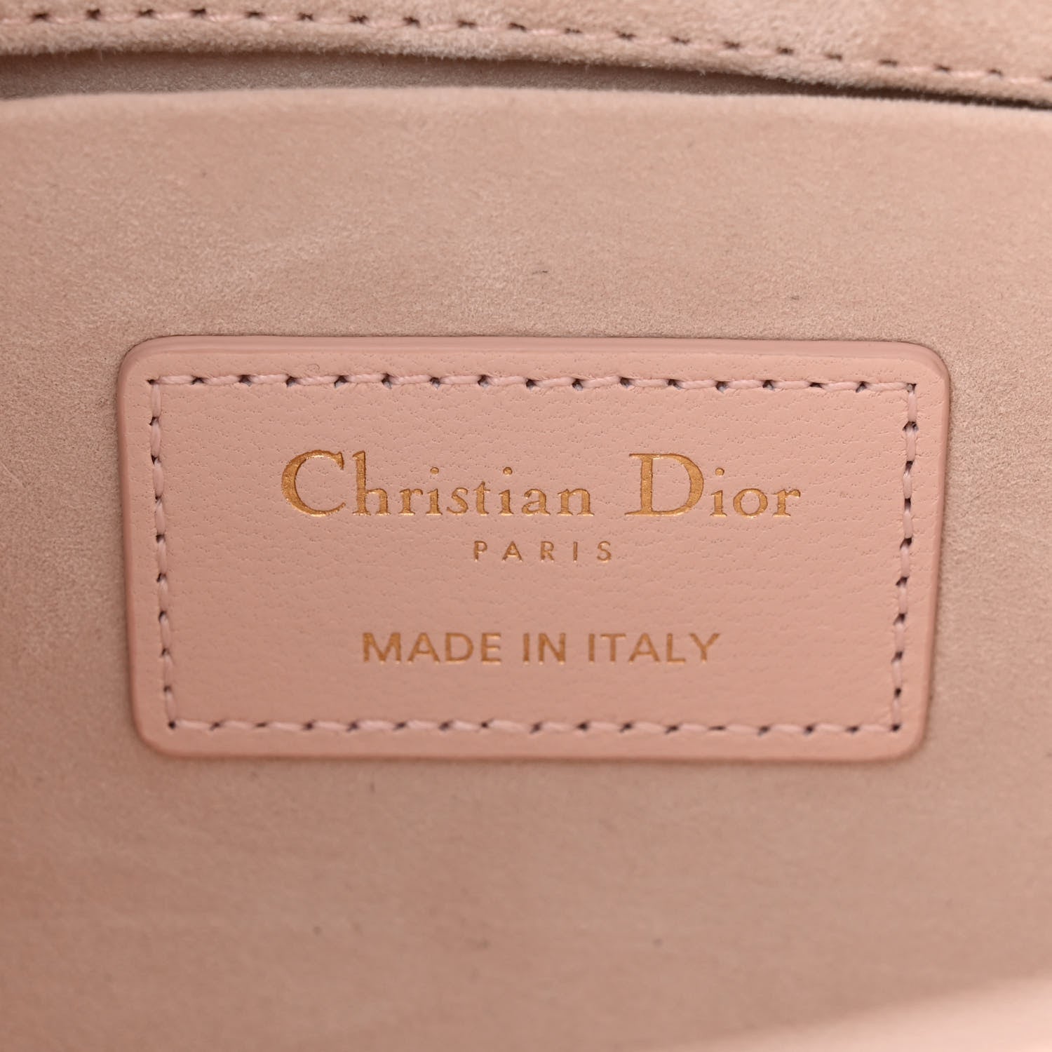 Christian Dior Lambskin Cannage Medium Lady D-Joy Light Pink 6 of 13