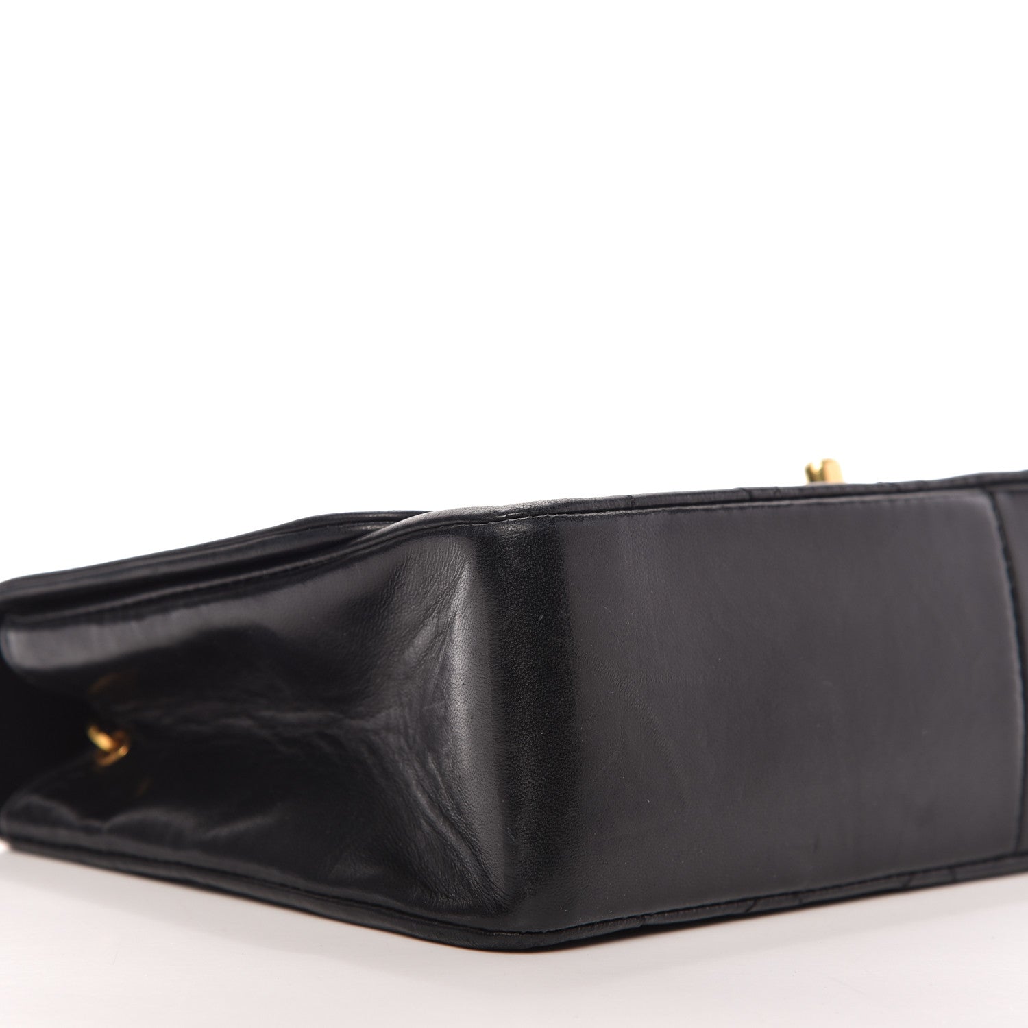 Chanel Lambskin Quilted Medium Single Flap Black 6 of 10