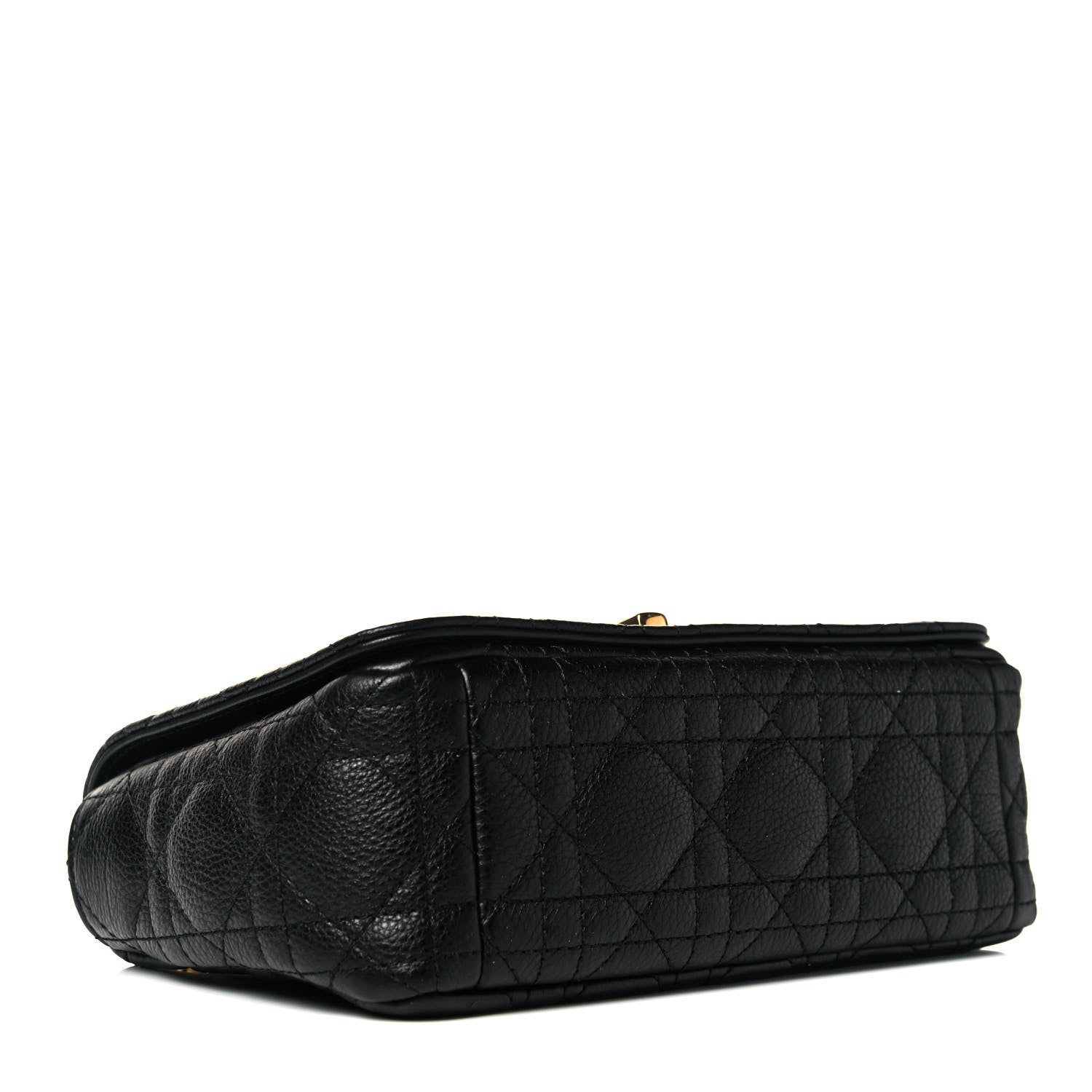 Christian Dior Calfskin Cannage Small Caro Bag Black 2 of 5