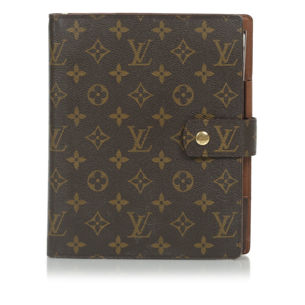 Louis Vuitton Monogram Large Ring Agenda w Address Book 2 of 11