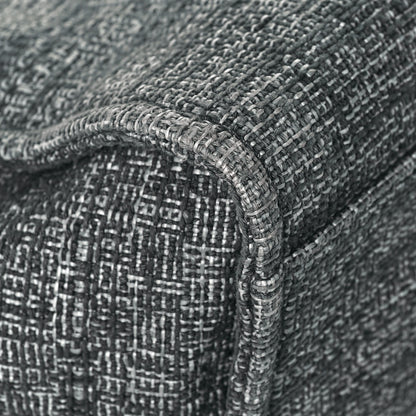 Chanel Canvas Medium Deauville Tote Charcoal 10 of 11
