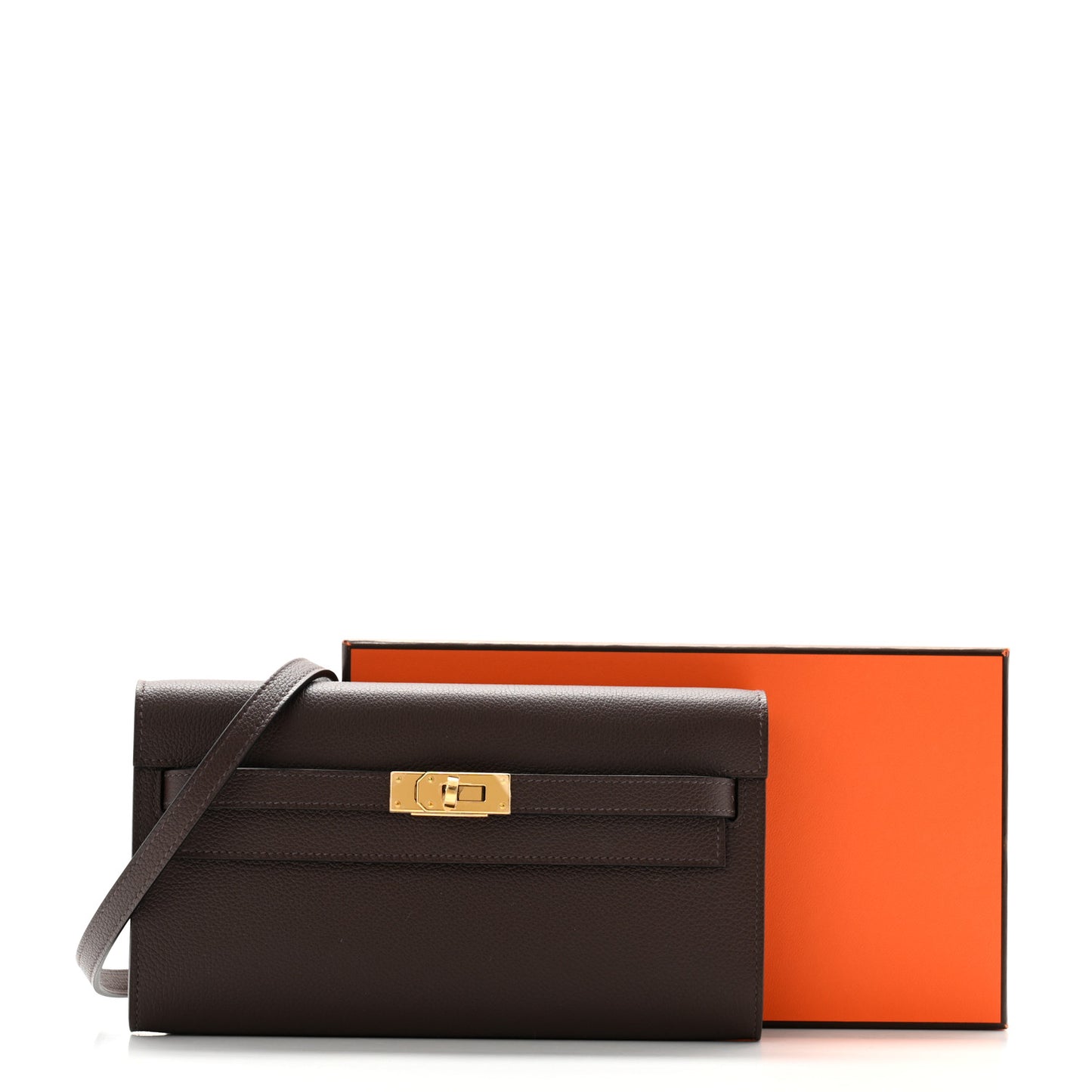 Evercolor Kelly To Go Wallet Moka