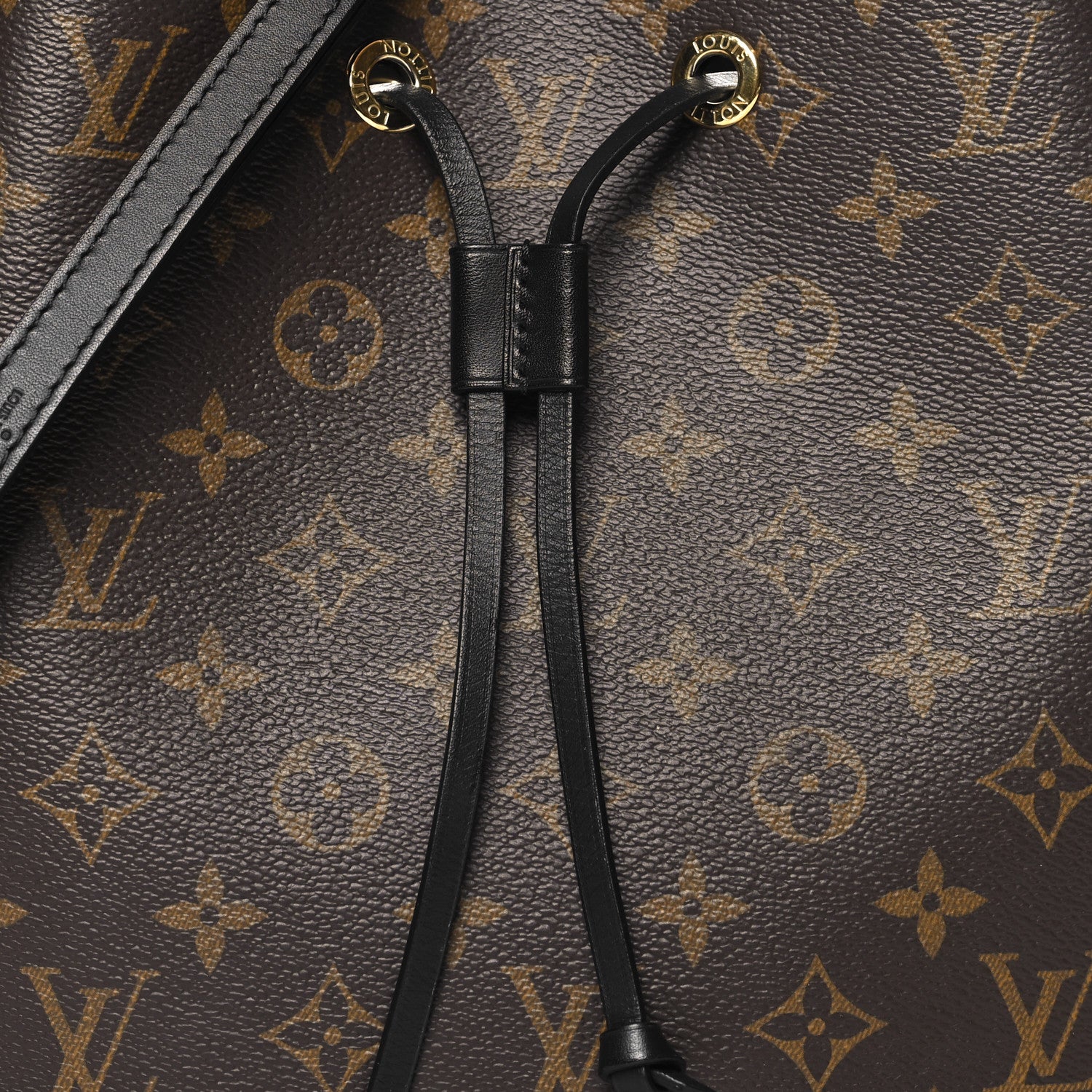 Louis Vuitton Monogram Neonoe MM Black 8 of 10