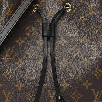 Louis Vuitton Monogram Neonoe MM Black 8 of 10