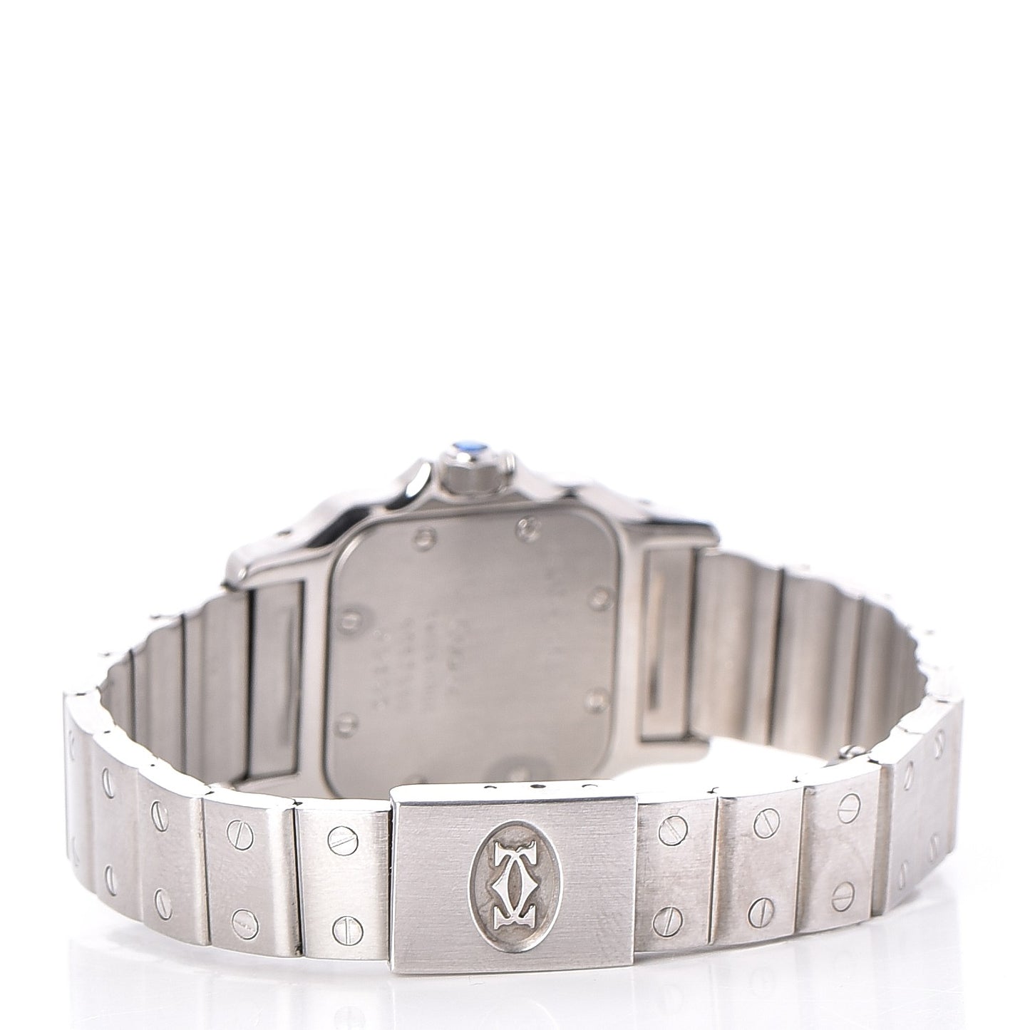 Stainless Steel 24mm Santos de Galbee Quartz Watch