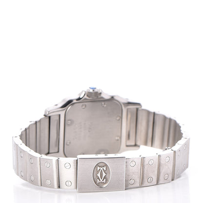 Cartier Stainless Steel 24mm Santos de Galbee Quartz Watch 3 of 7