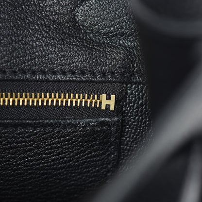 Hermes Togo Matte Alligator Birkin Touch 30 Black 18 of 37