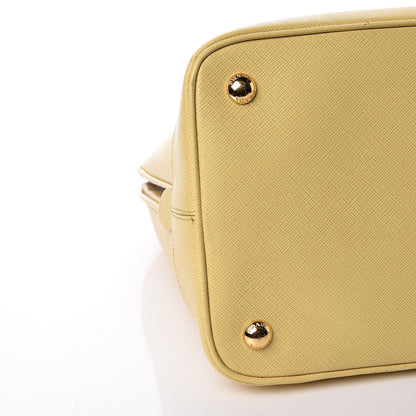 Prada Saffiano Lux Open Promenade Tote Ananas 10 of 17