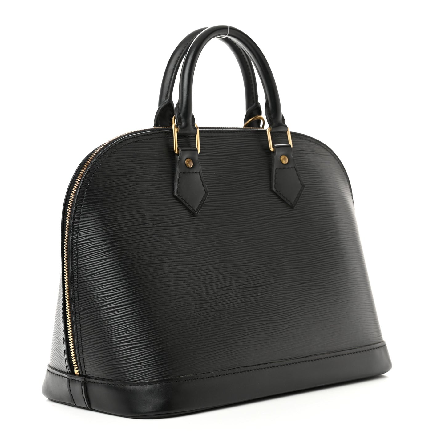 LOUIS VUITTON Epi Alma PM Black