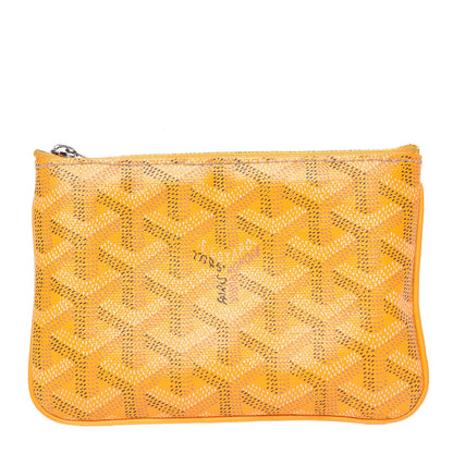 Goyard Goyardine Mini Senat Pochette Yellow 1 of 13
