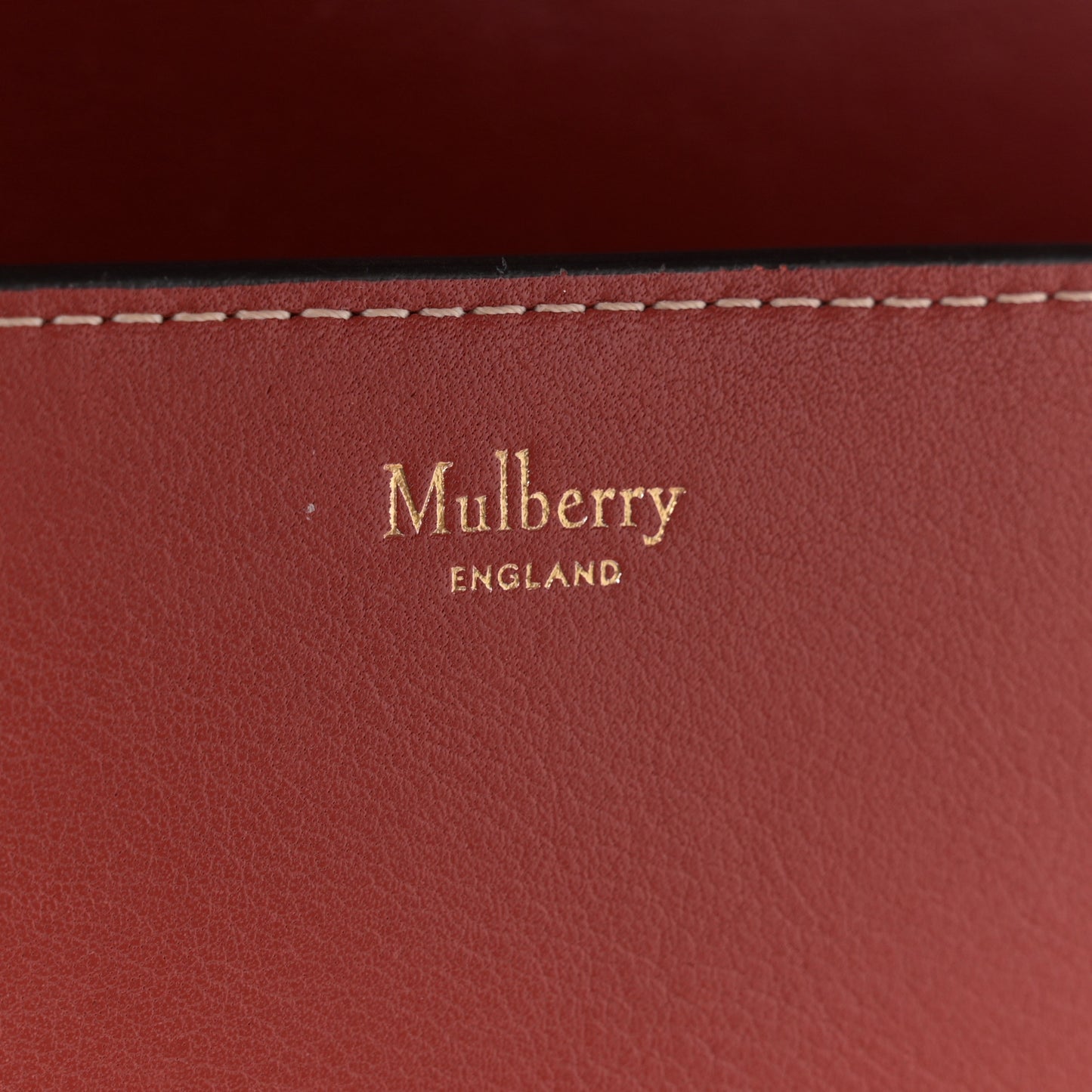 Calfskin Darley Satchel Rust