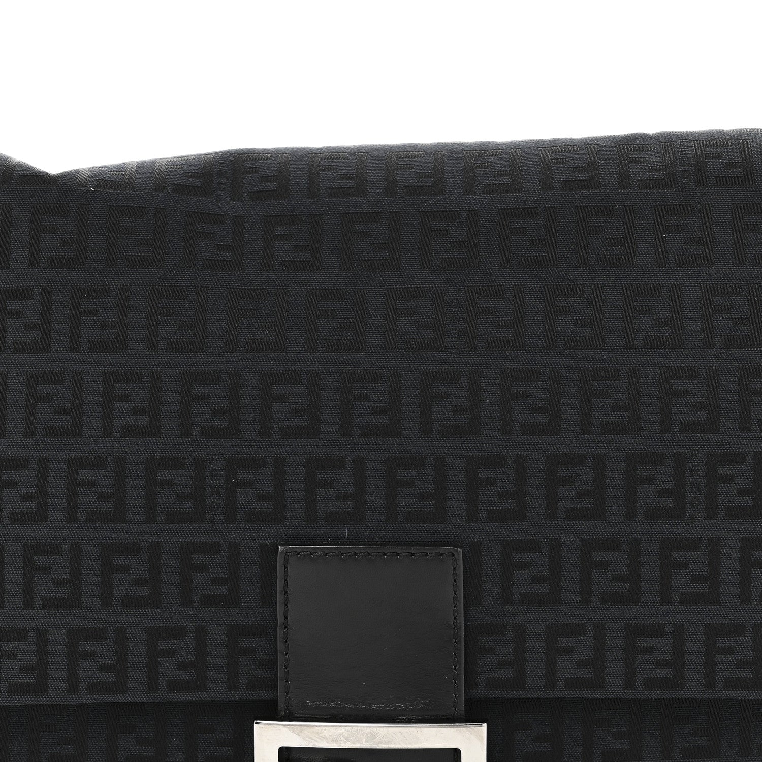 Fendi Zucchino Mama Baguette Black 8 of 10
