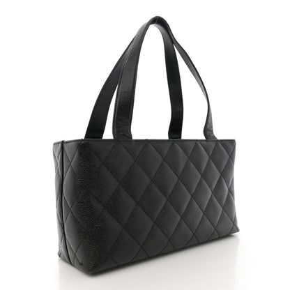 Chanel Caviar Quilted Shoulder Bag Black 3 of 13