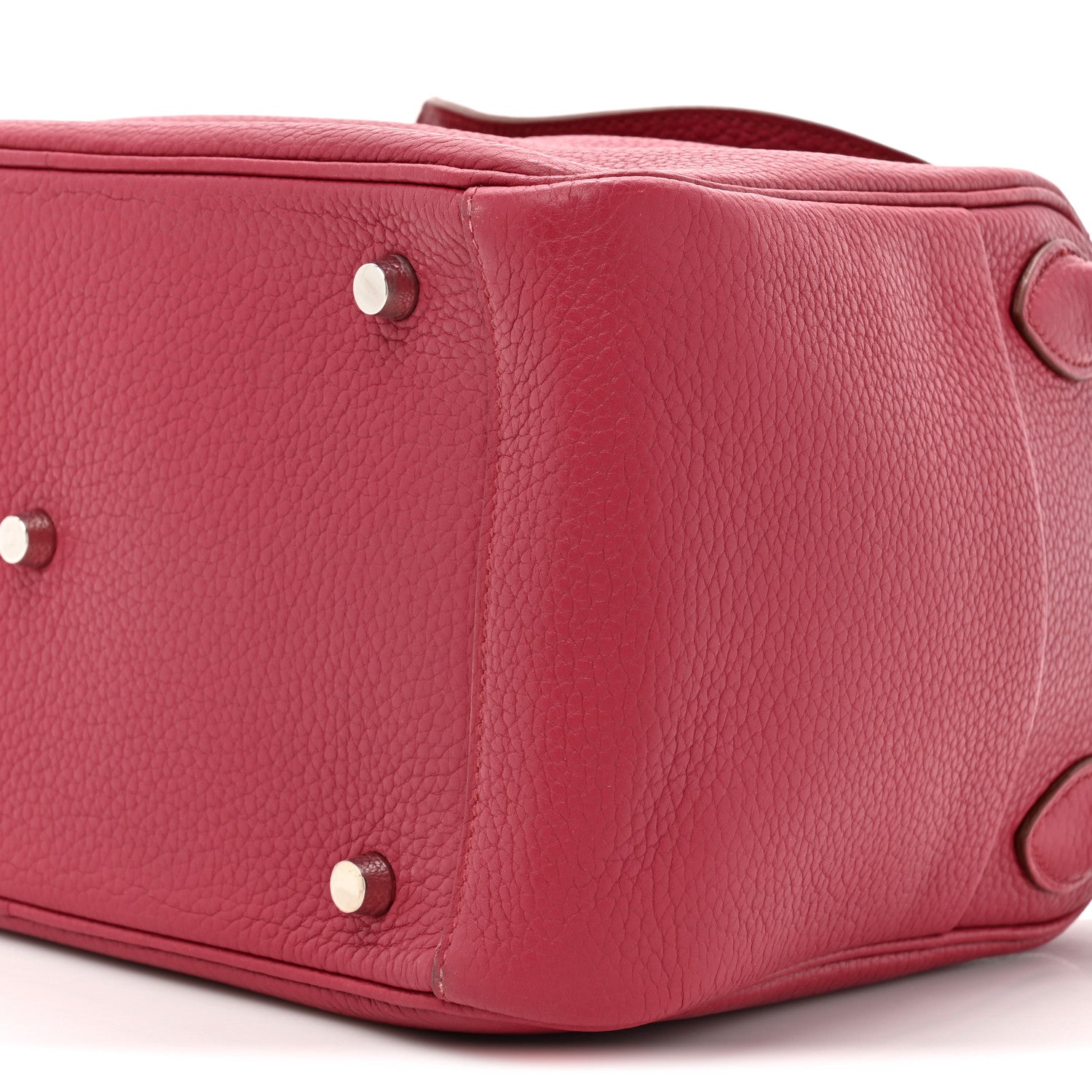 Hermes Taurillon Clemence Lindy 30 Rubis 16 of 25