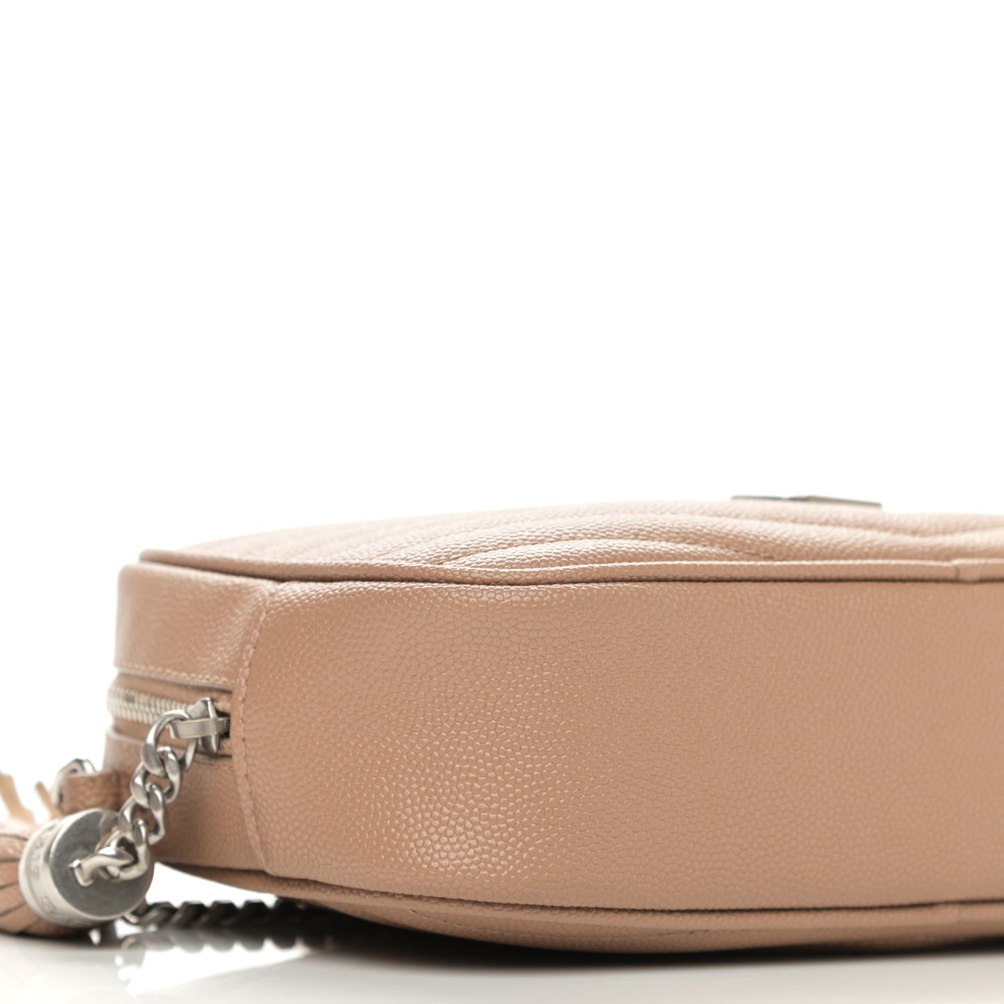 Grain De Poudre Matelasse Monogram Mini Lou Camera Bag Dark Beige