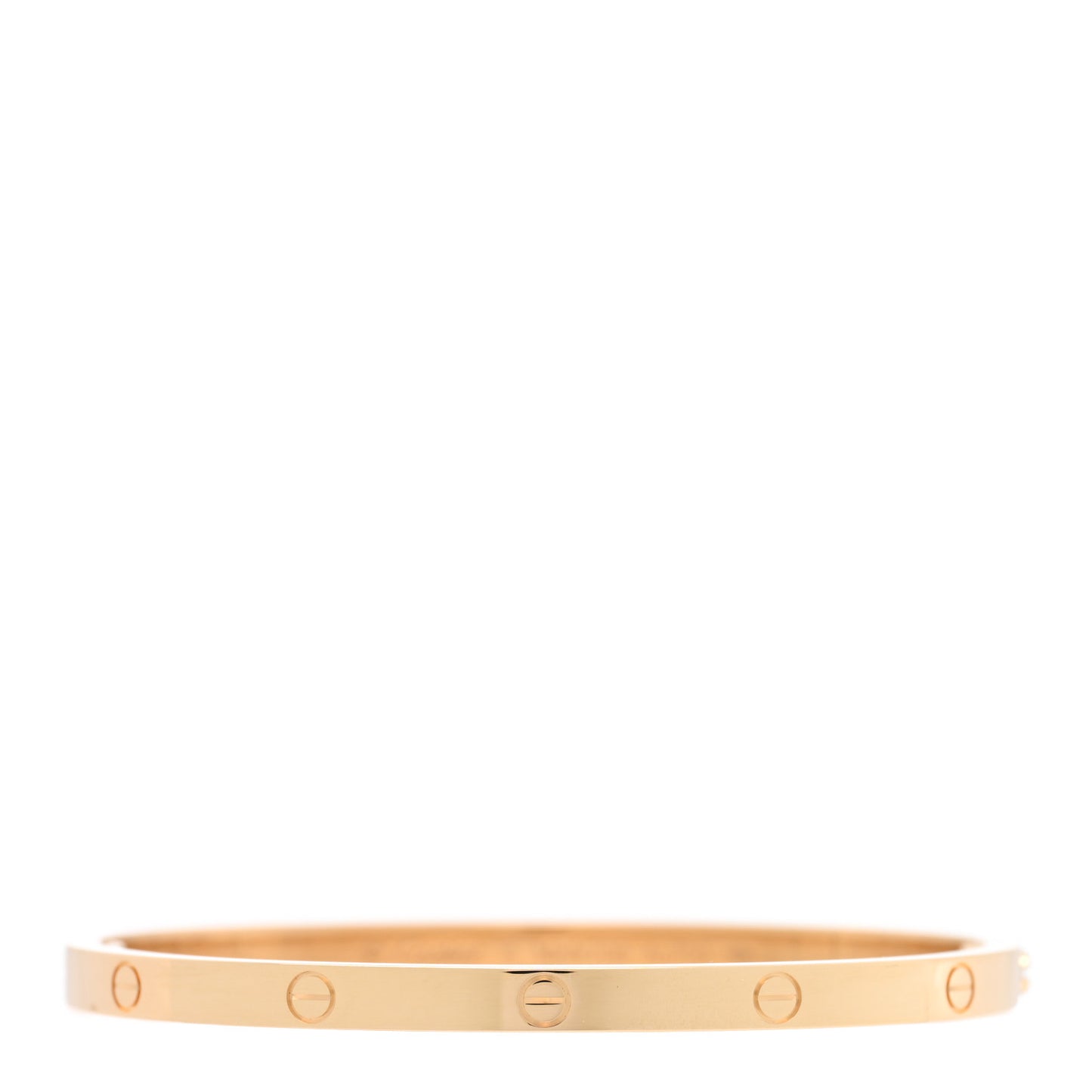 18K Yellow Gold Small LOVE Bracelet 15