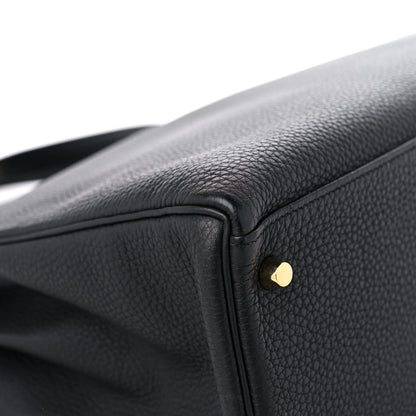 Hermes Togo Kelly Retourne 35 Black 10 of 16