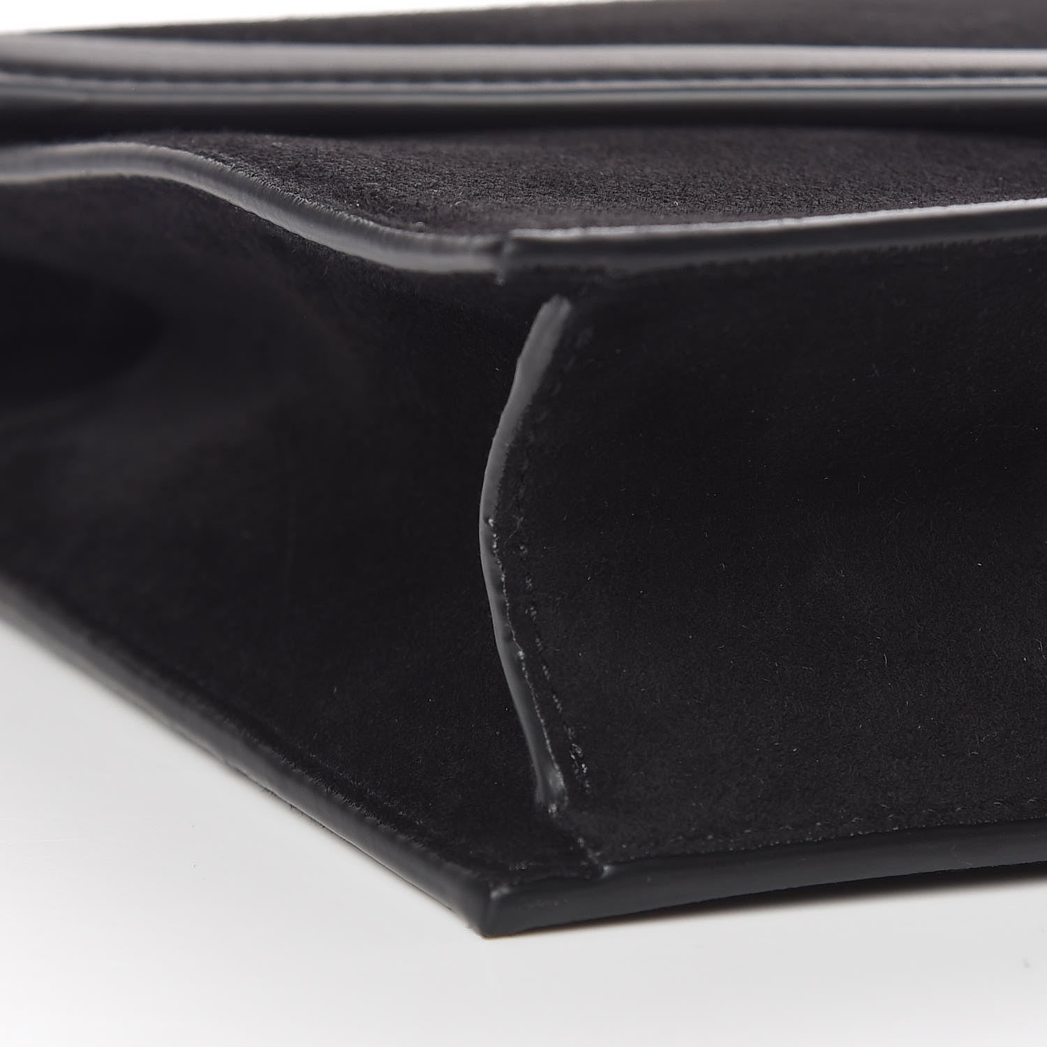 Saint Laurent Suede Calfskin Monogram Le Sept Chain Bag Black 9 of 10