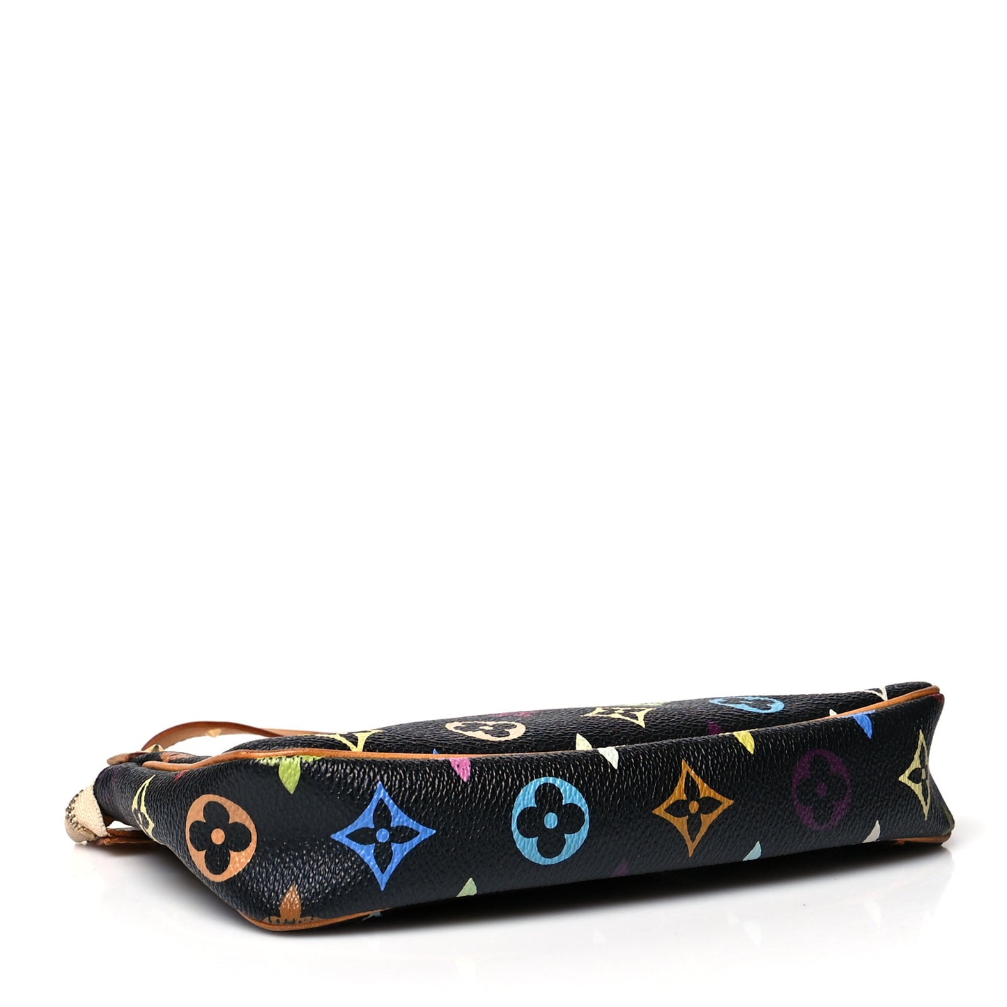 Monogram Multicolor Pochette Accessories Black