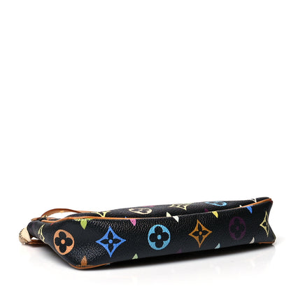 Louis Vuitton Monogram Multicolor Pochette Accessories Black 5 of 14