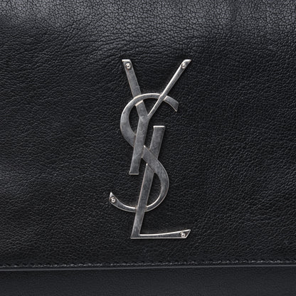 Saint Laurent Calfskin Small Monogram Sunset Black 18 of 18