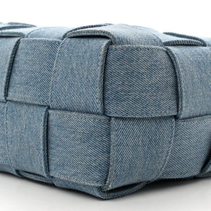 Bottega Veneta Denim Maxi Intrecciato Brick Cassette Bag Indigo 10 of 10