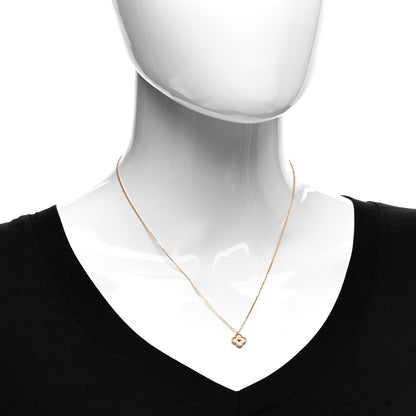 Van Cleef & Arpels 18K Rose Gold Sweet Alhambra Pendant Necklace 2 of 5