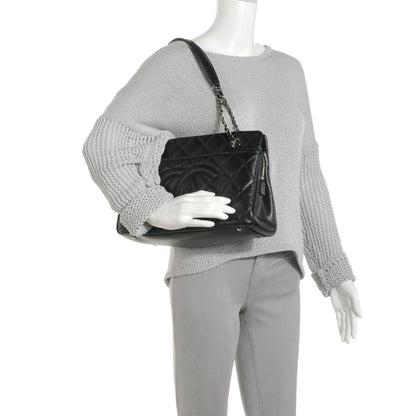Chanel Caviar CC Timeless Tote Black 2 of 8