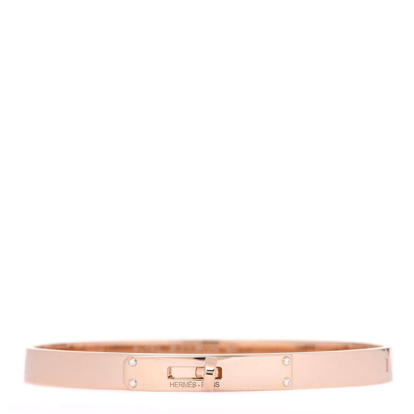 18K Rose Gold Diamond PM Kelly Bracelet SH