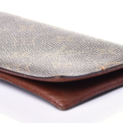 Louis Vuitton Monogram Simple Checkbook Holder Wallet Cover 8 of 11