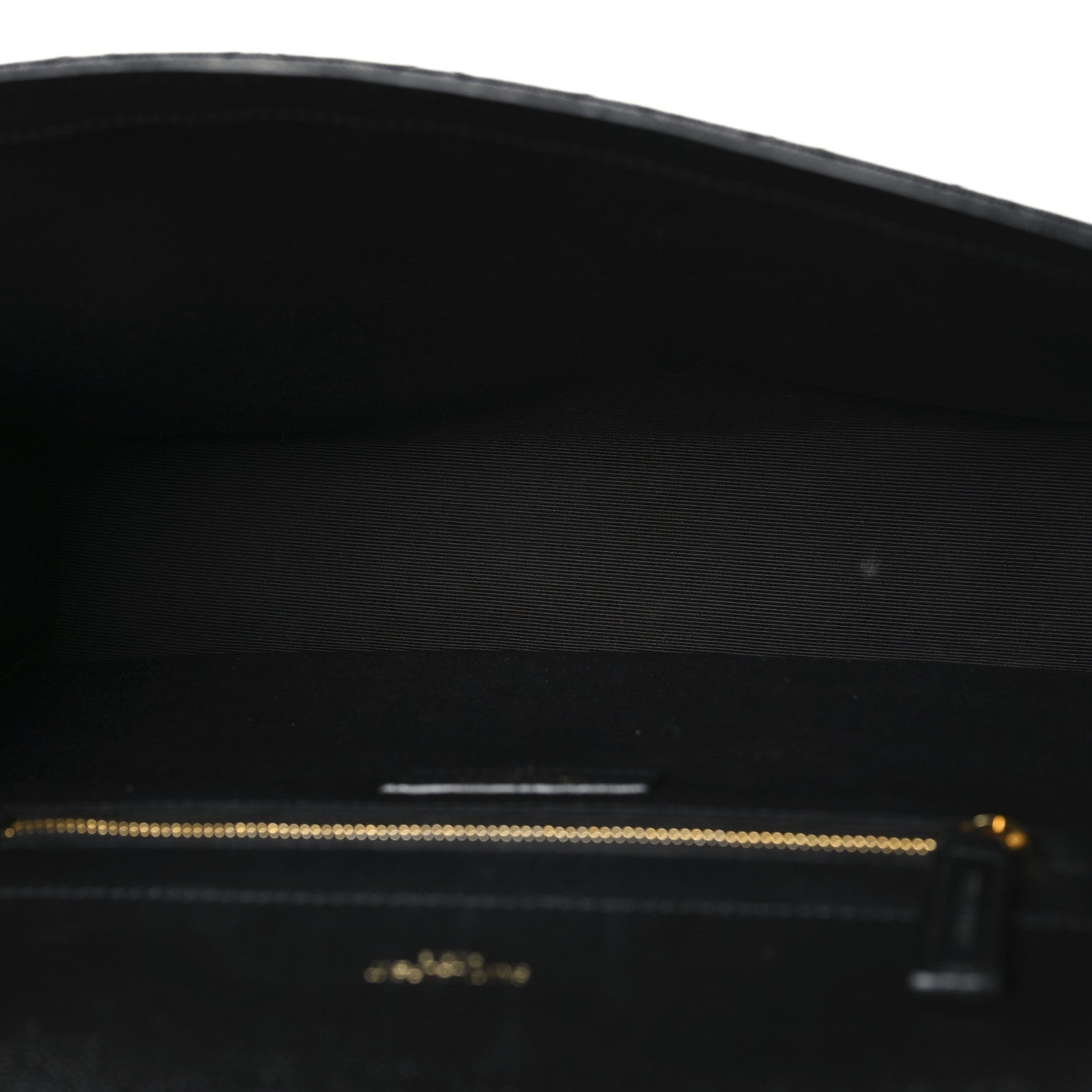 Saint Laurent Grain De Poudre Textured Mixed Matelasse Large Triquilt Monogram Satchel Black 5 of 10