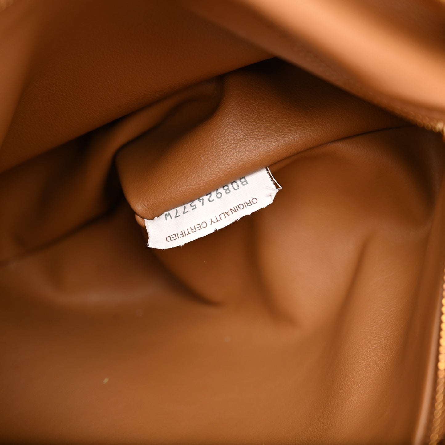 Nappa Intrecciato Small Jodie Caramel