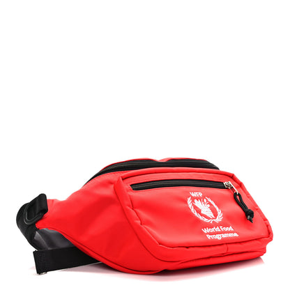 Balenciaga Nylon WFP Belt Bag Red 3 of 8