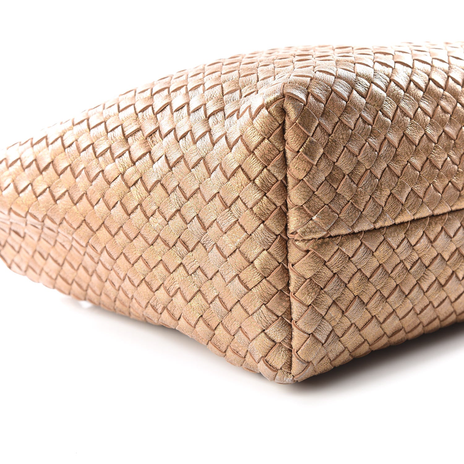 Bottega Veneta Chevre Intrecciato Intrecciato Mini Cabat Ottone 5 of 10