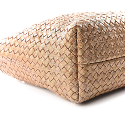Bottega Veneta Chevre Intrecciato Intrecciato Mini Cabat Ottone 5 of 10