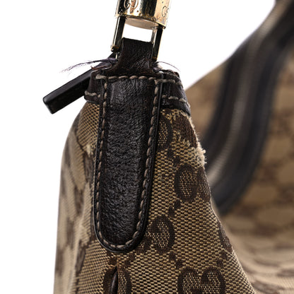 Gucci Monogram Hobo Dark Brown 27 of 32