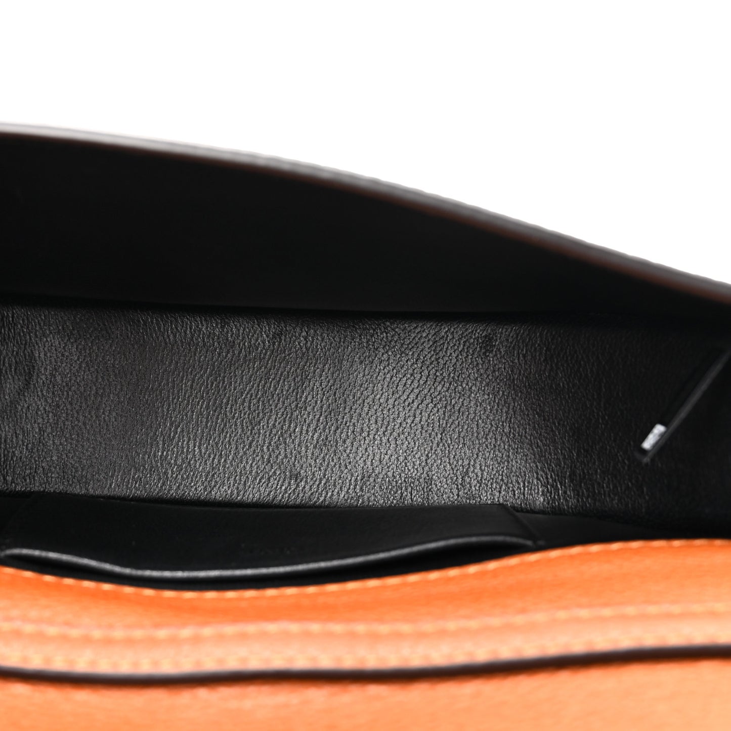 Calfskin Small Nile Bracelet Minaudiere Bag Caramel