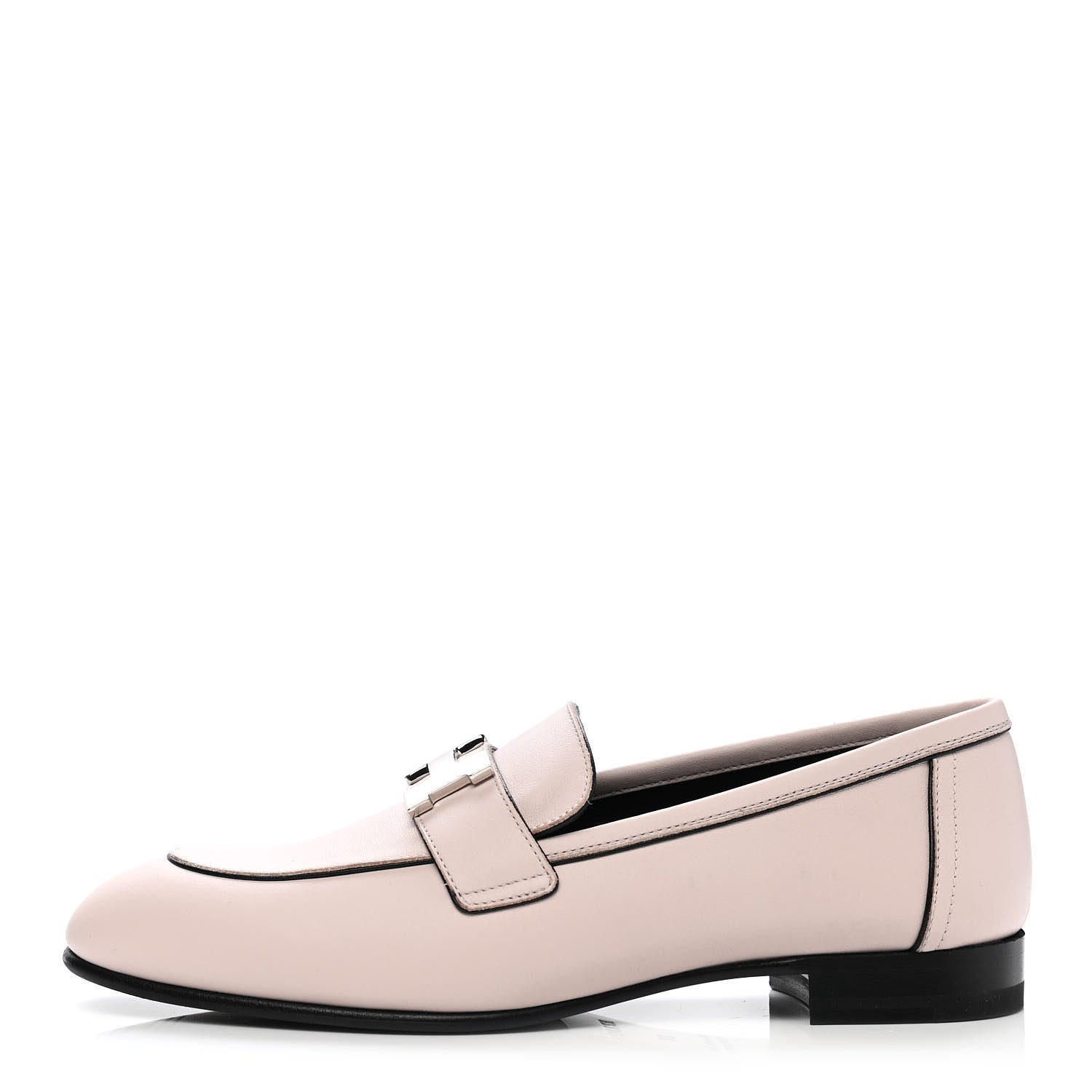 Hermes Calfskin Womens Paris Loafers 36 Rose Petale 1 of 9