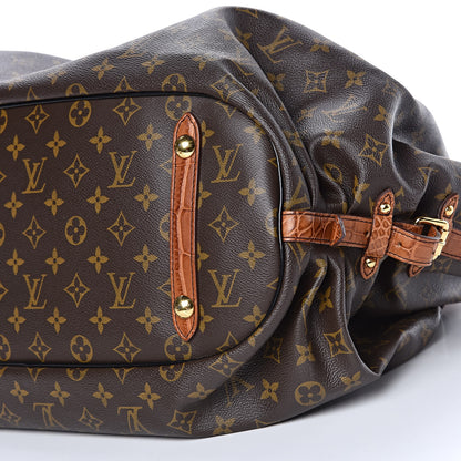 Louis Vuitton Monogram Alligator Trim Mahina XL 9 of 11